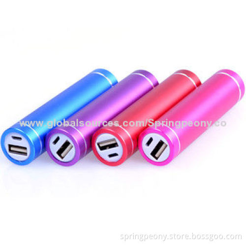 2014 Newest High-quality Mobile Power Banks for Promotional Gifts, with 5V/1A Input Voltage/Current